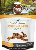 Smart Cookie Barkery Central Lowlands Rabbit & Pumpkin Dog Treats, 5-oz bag