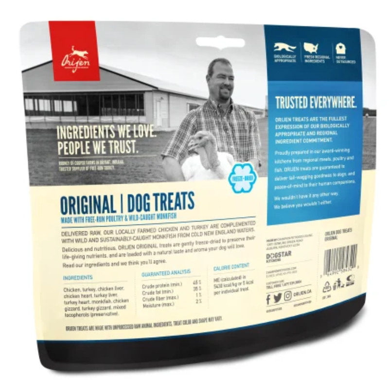ORIJEN Freeze-Dried Original Dog Treats
