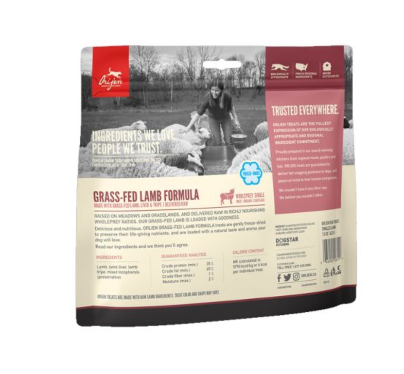 ORIJEN Freeze-Dried Grass-Fed Lamb Dog Treat