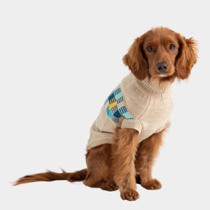 GF Pet Zoom Winter Sailor Dog Sweater | Oatmeal Mix