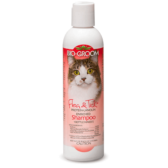 Bio-Groom Flea & Tick Cat Shampoo 8oz