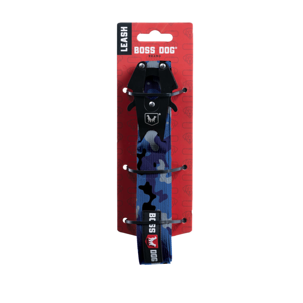 Boss Dog Tactical Leash - Blue Camo