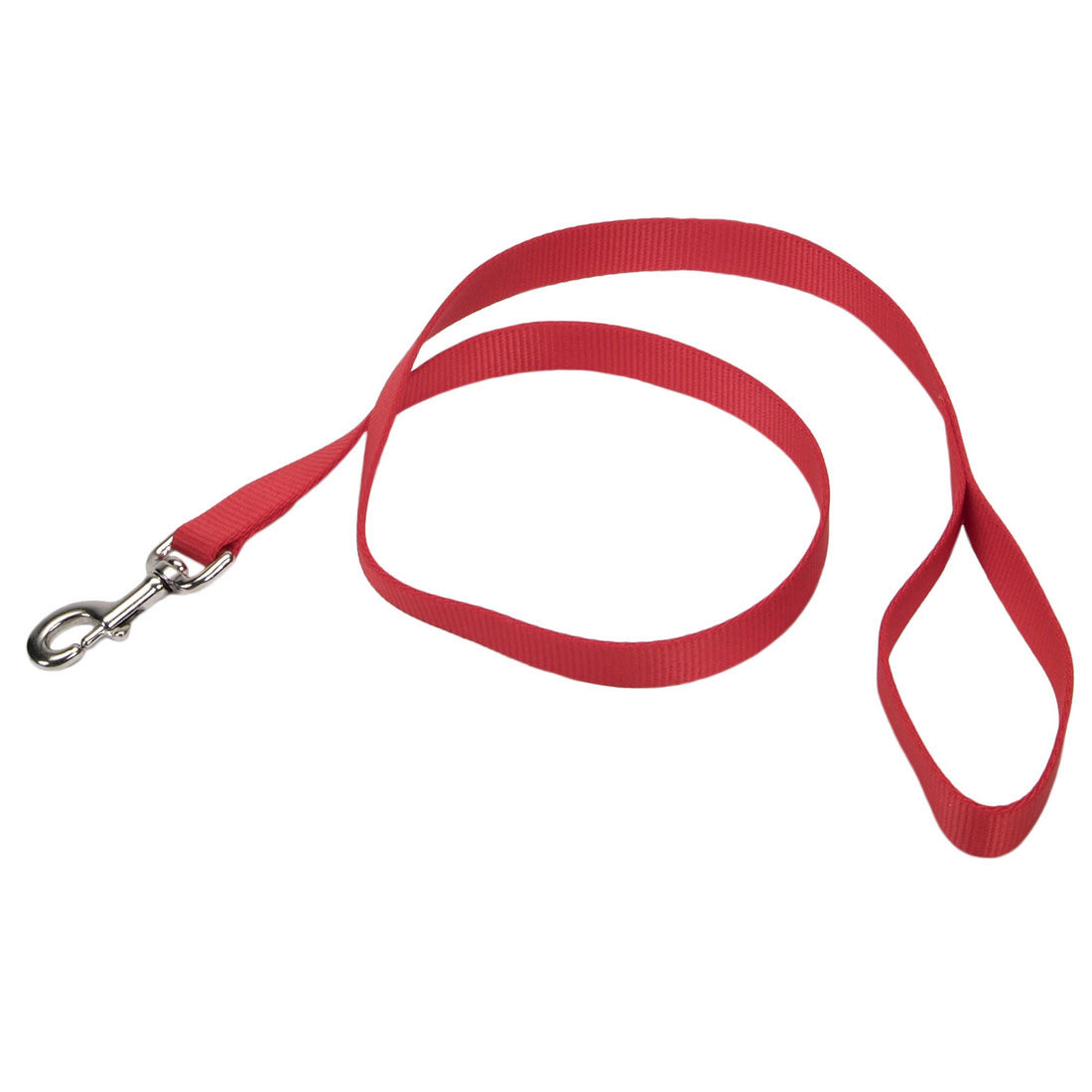Coastal Single-Ply Dog Leash Red 6ft