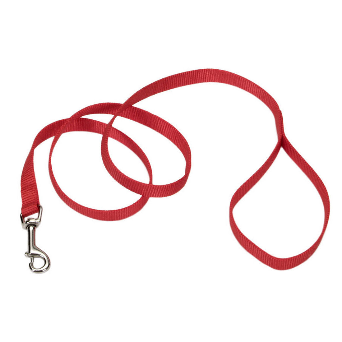 Coastal Single-Ply Dog Leash Red 6ft