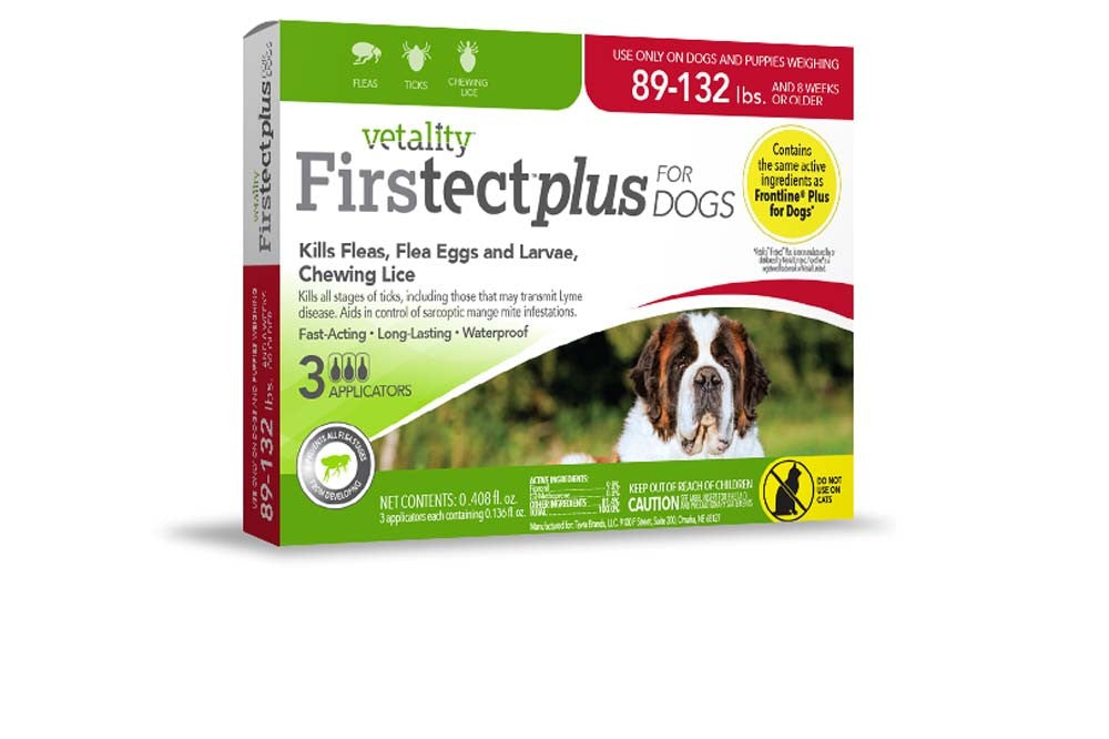 Vetality Firstect Plus Flea & Tick Dogs 3 Doses