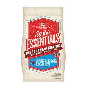 Stella & Chewy's Stella's Essentials Wild-Caught Whitefish, Ancient Grains & Salmon Recipe Dry Dog Food