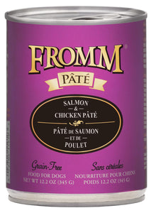 Fromm Gold Grain-Free Salmon and Chicken Pate Canned Dog Food