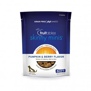 Fruitables® Skinny Minis® Pumpkin Berry Dog Treats 5 Oz