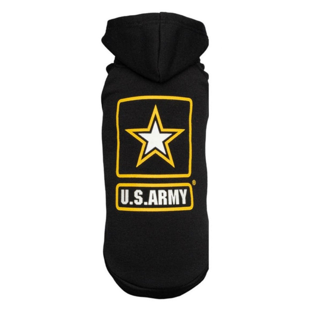 U.S. Army Dog Hoodie - Black