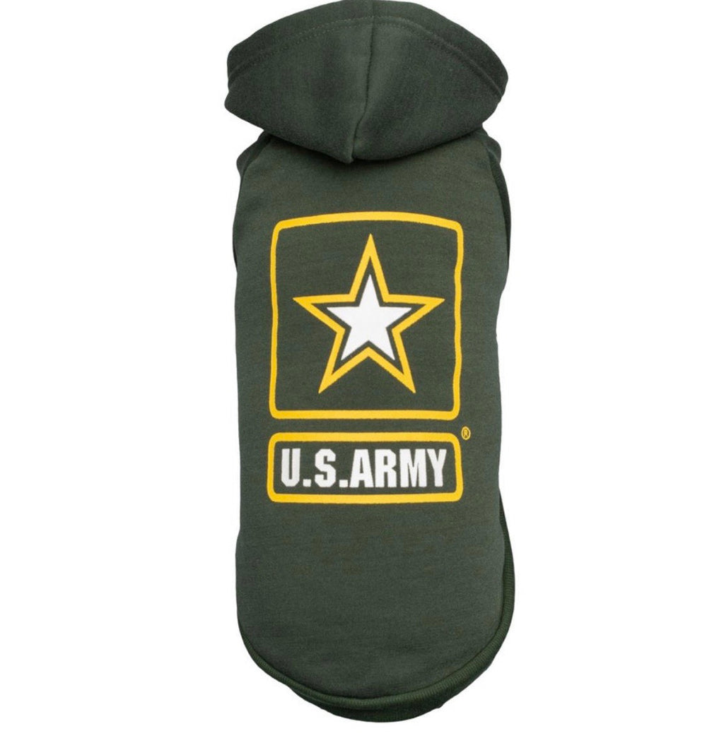 U.S. Army Dog Hoodie - Green