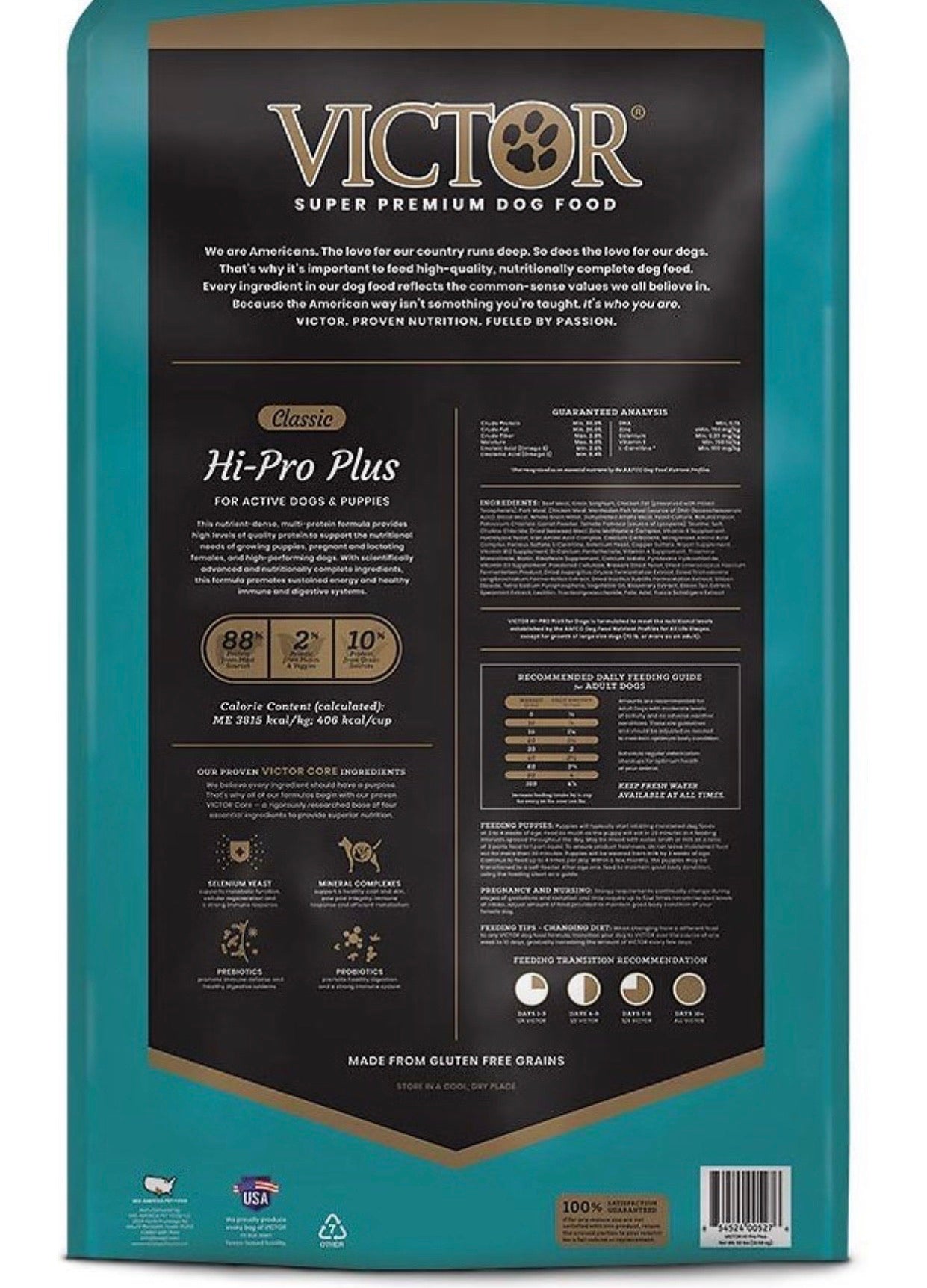 VICTOR Hi-Pro Plus Formula Dry Dog Food