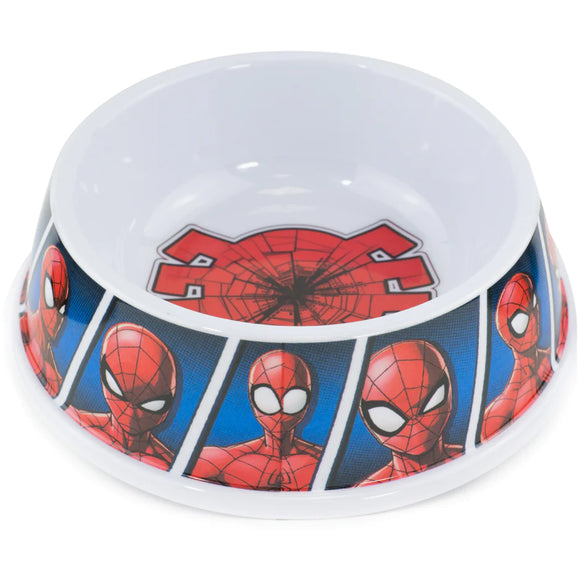 Buckle Down - Spider-Man Shattered Spider Single Melamine Pet Bowl 16oz