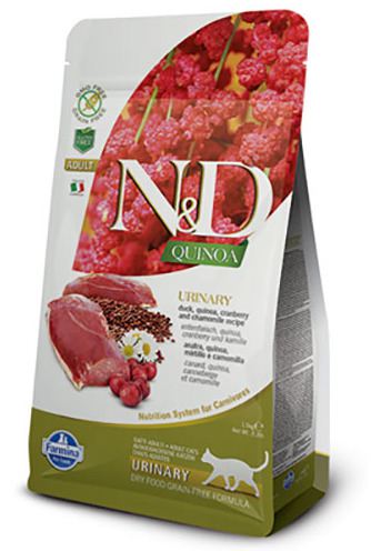 Farmina N&D Quinoa Urinary Duck Dry Cat Food