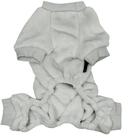 Parisian Pet Velour Dog Pajamas Grey
