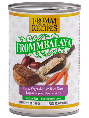 Fromm balaya Pork, Vegetable, & Rice Stew Canned Dog Food 12.5z