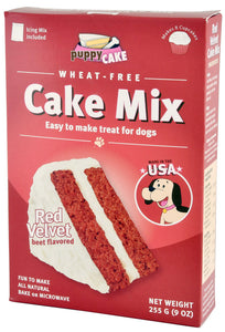 Puppy Cake Mix - Red Velvet Cake Mix and Frosting for Dogs