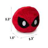 Buckle Down - Spider-Man Face Emoji Red Black White